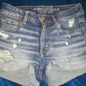 American Eagle Hi-Rise Shorts